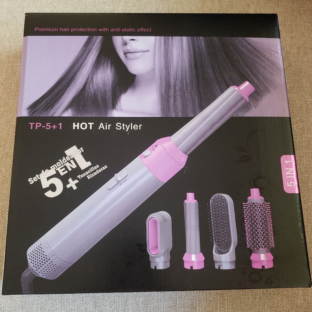 Off brand dyson air wrap!